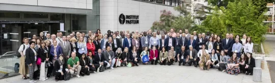 MediLabSecure Global Meeting Group Photo at Institut Pasteur